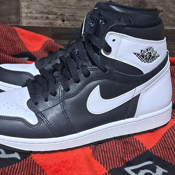 Air Jordan 1 High Black White 2.0 2024 Size 11 Used Once Rare Retro Authentic - Picture 7 of 8